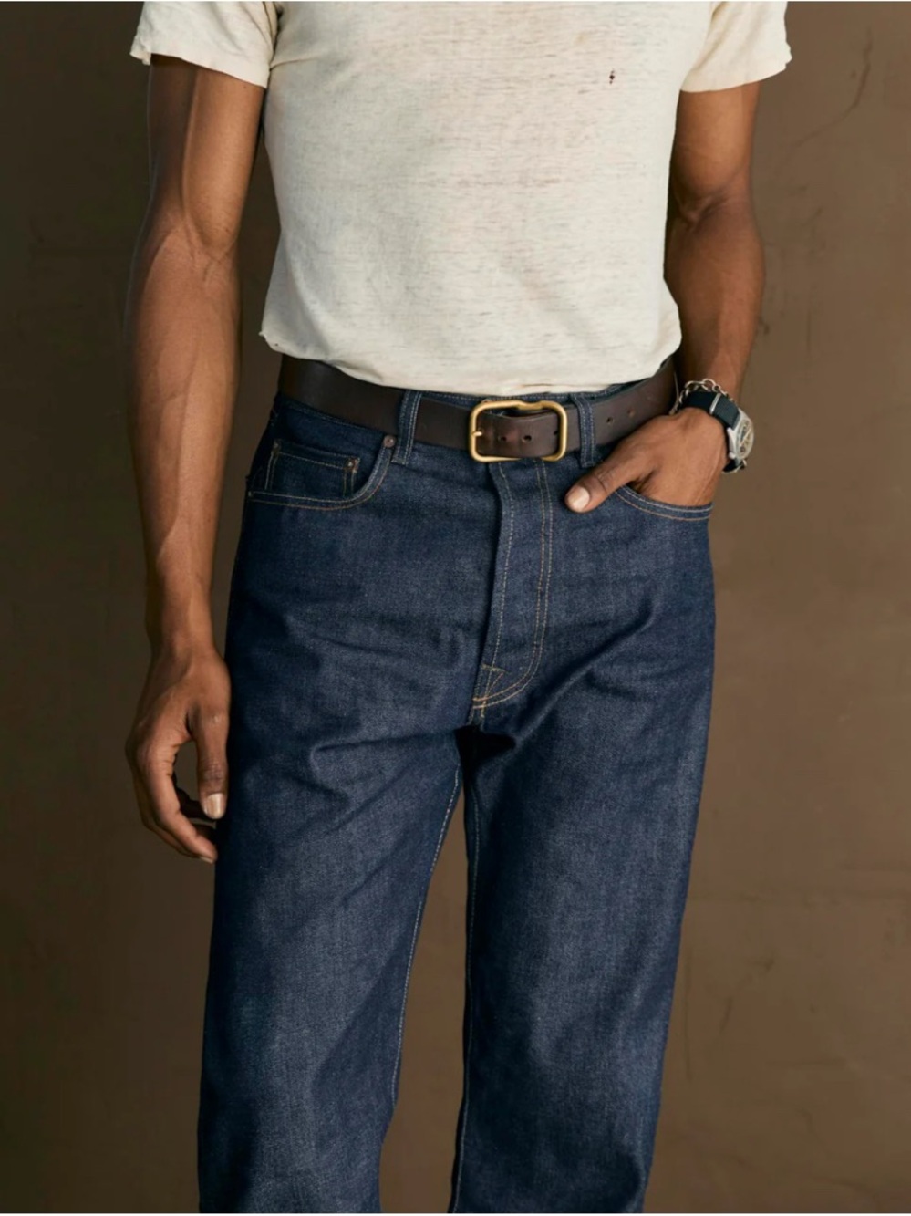 Imogene Willie Hank Men's Dark Blue Denim Jeans size 29